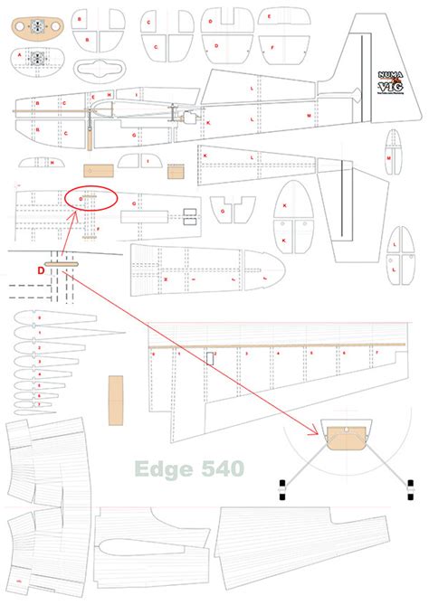 Aerobatic Plane Template