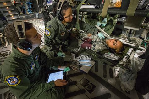 Aeromedical Evacuation Team in Action