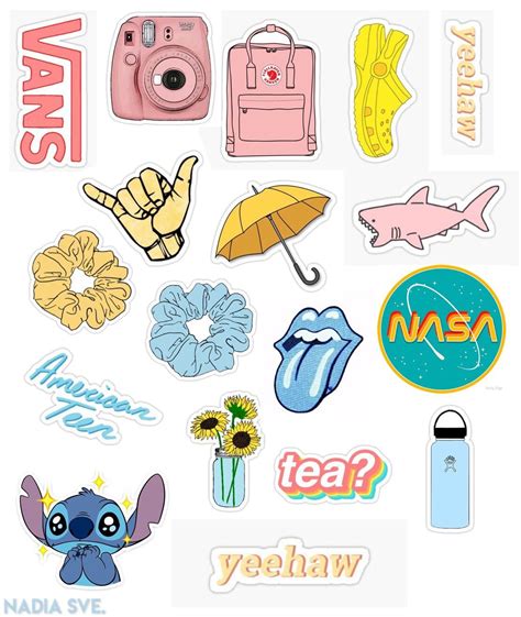 Aesthetic Printable Stickers