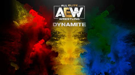 AEW Match Card Canva Template