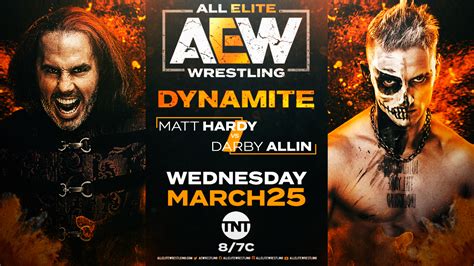 AEW Match Card Pre-Made Template