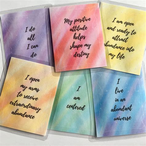 Affirmation Cards