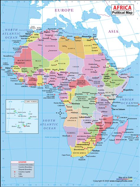 Africa Political Map