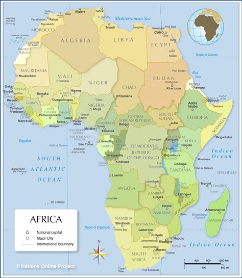 Africa Political Map