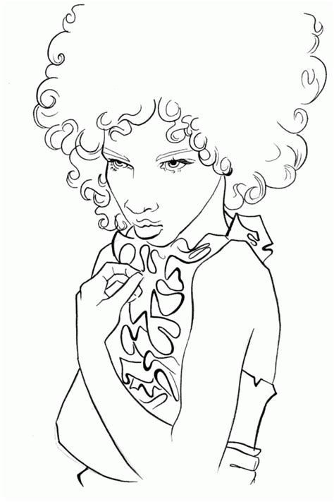 African American coloring pages for kids