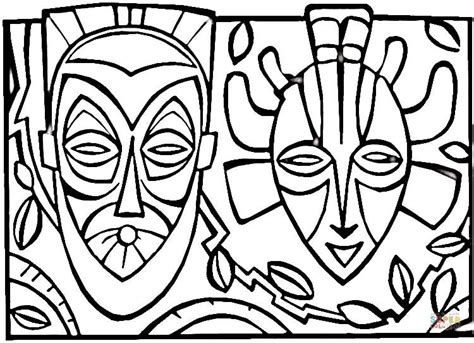 African American traditions coloring pages