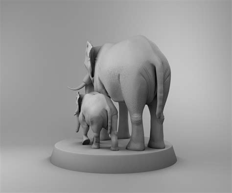 African elephant 3D print