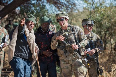 African militaries in training exercises