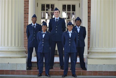 AFROTC students in uniform