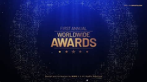 After Effects Awards Show Template Pack