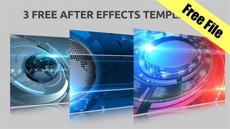 After Effects Background Template Design