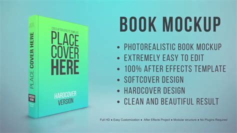 After Effects Book Template Example