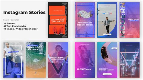 After Effects Template for Instagram Stories