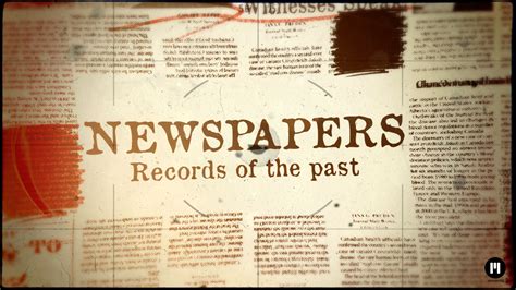 After Effects Newspaper Template