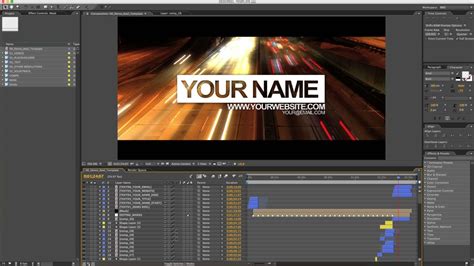 After Effects Templates Tutorial