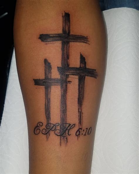 Aftercare and maintenance of cross tattoos