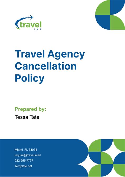 Agency Cancellation