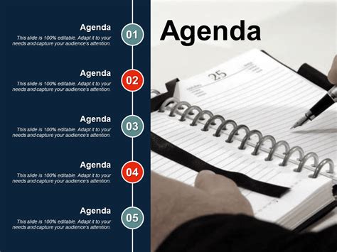 Agenda PowerPoint Template Free Download Instantly