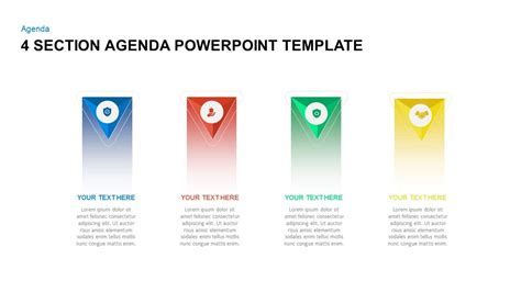 Agenda Slide Template Custom