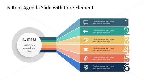 Agenda Slide Template 6