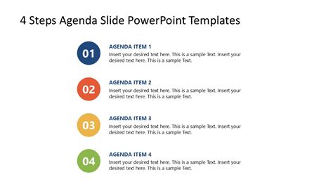 Agenda Slide Template PowerPoint Free