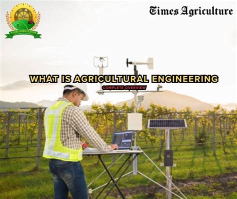 Agricultural engineer designing farm equipment