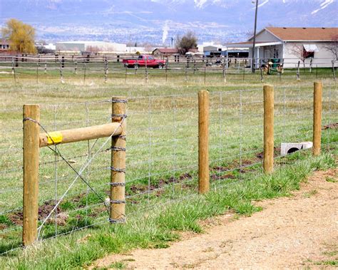 Agricultural Post Fencing