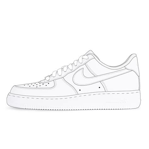 Air Force 1 template ideas