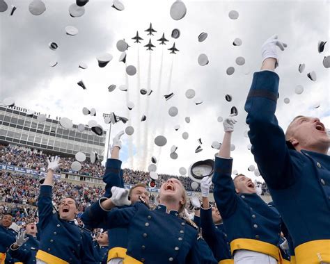 Graduation ceremony at the US Air Force Academy