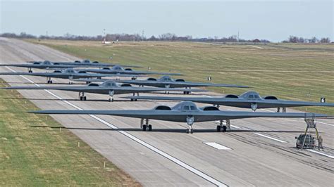 An Air Force B-2 bomber