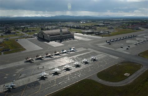 Map of major Air Force bases in the Pacific