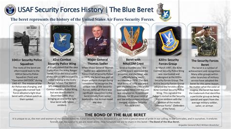 Air Force Beret History Book