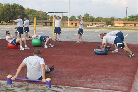 Air Force Boot Camp Airmen in Training