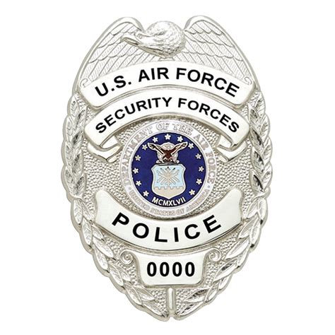 Air Force Civilian Police Officer Badge