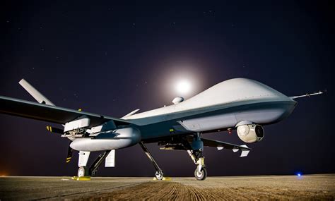 Air Force drone in flight