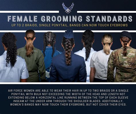 Air Force Female Hair Grooming