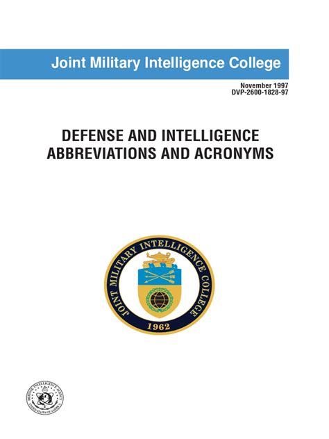 Air Force Intelligence Acronyms