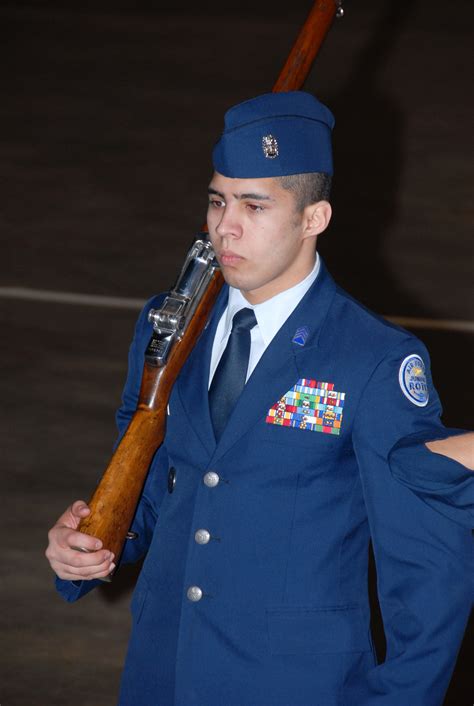 AFJROTC cadets in uniform