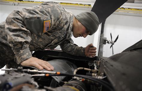 Air Force Mechanic in Action