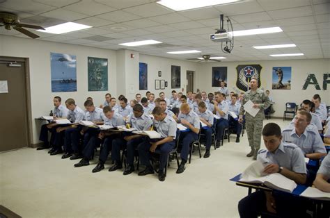 Air Force Military Police conducting training and education