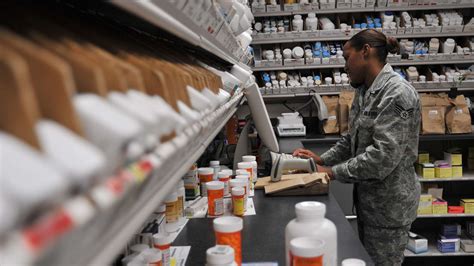 Air Force pharmacy technician in a leadership role