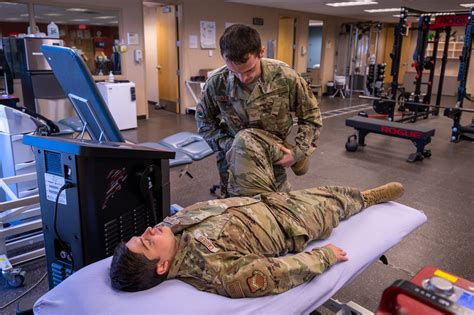 Air Force Physical Therapist in Uniform