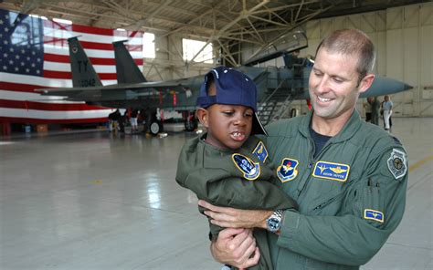 Air Force pilot in flight