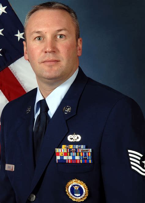 Air Force Recruiter in Uniform