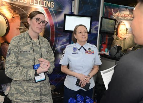 Air Force Recruiter Working in Dynamic Environment