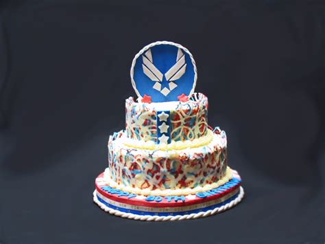 Air Force Reserve birthday cake