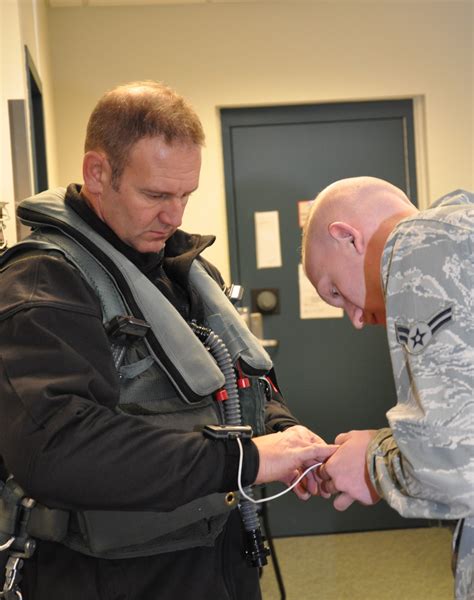 Air Force Reserve Pilot in Flight Gear