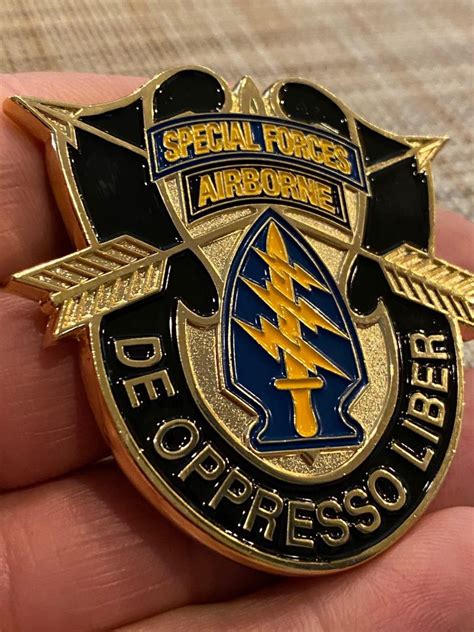 Air Force Special Forces challenge coins