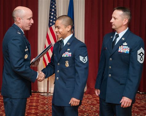 Air Force Staff Sergeant Promotion Ceremony