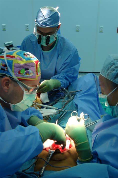 USAF Medical Personnel in a Surgical Unit